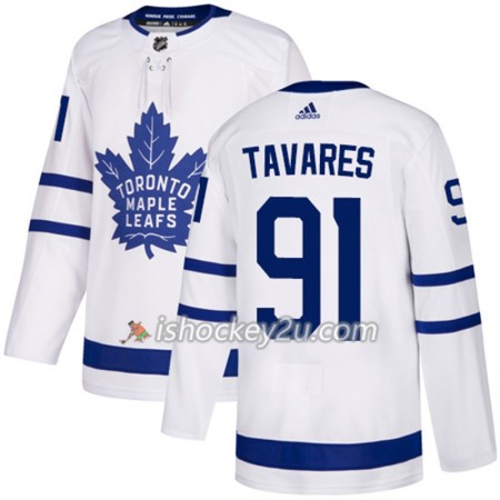 Mænd NHL Toronto Maple Leafs Trøje John Tavares 91 Adidas Hvid Authentic